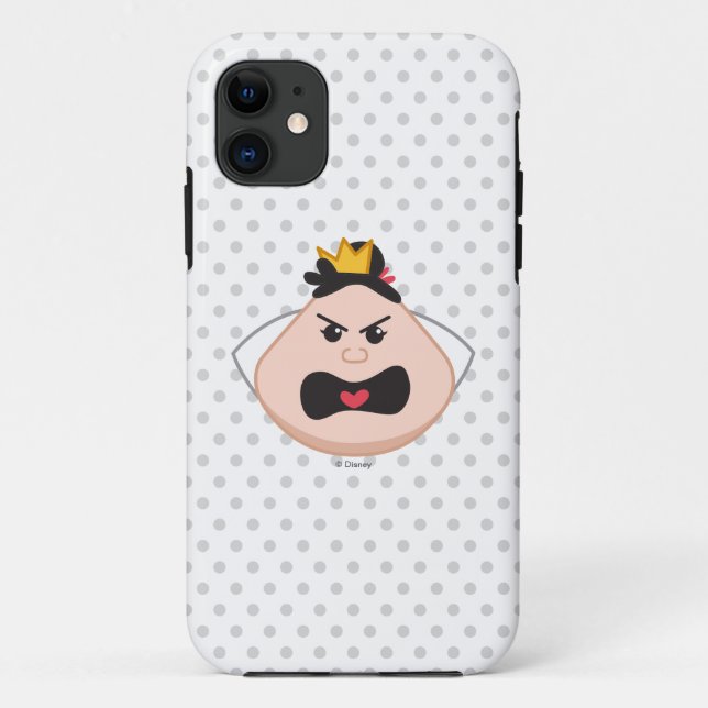 Alice in Wonderland | Queen of Hearts Emoji Case-Mate iPhone Case (Back)