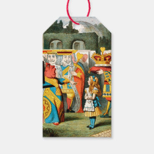 Alice in Wonderland Queen of Hearts Gift Tags