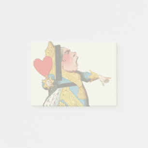 Alice in Wonderland Queen of Hearts Post-it Notes