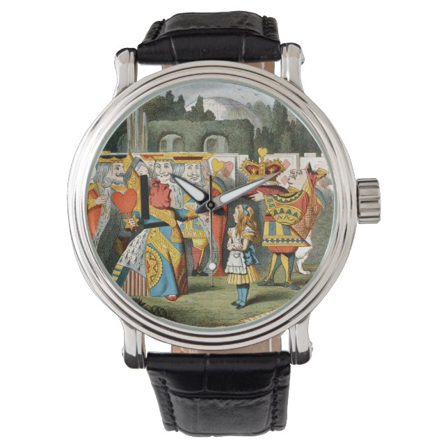 Alice in Wonderland Queen of Hearts Watch (Front)