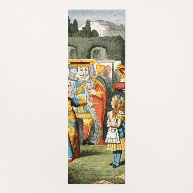 Alice in Wonderland Queen of Hearts Yoga Mat (Front)