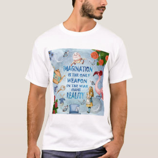 Alice In Wonderland Quote - Imagination T-Shirt