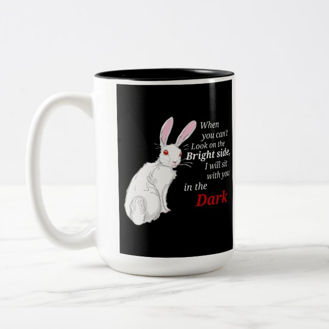 Alice in wonderland quote mug (Left)