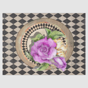 Alice in Wonderland Roses  Tissue Paper