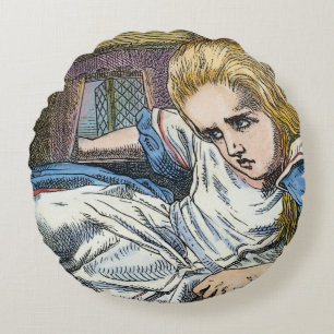 ALICE IN WONDERLAND ROUND PILLOW