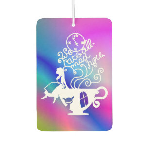 Alice in Wonderland. Silhouette illustration Air Freshener
