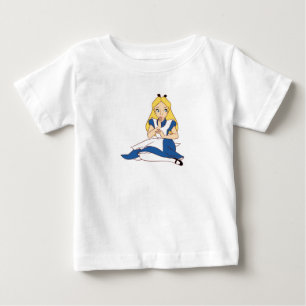 Alice In Wonderland Sitting Down Disney Baby T-Shirt