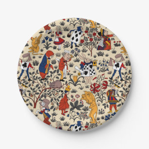 Alice in Wonderland Small Paper Plates
