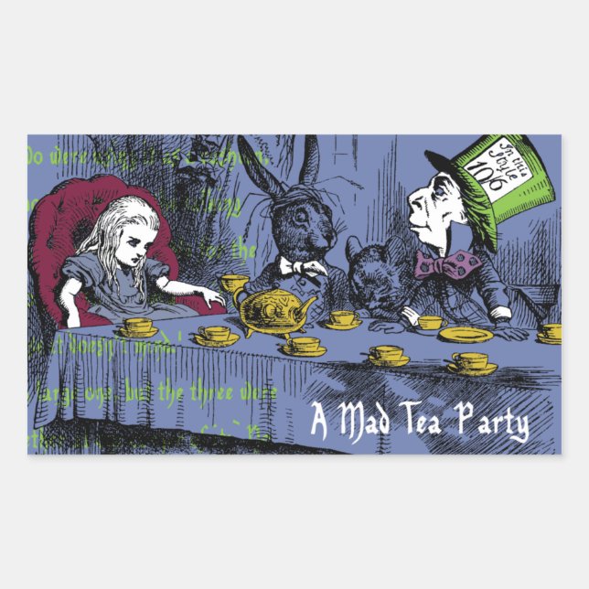 Alice in Wonderland Sticker (Front)