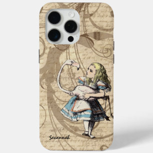 Alice In Wonderland Swirl  iPhone 15 Pro Max Case