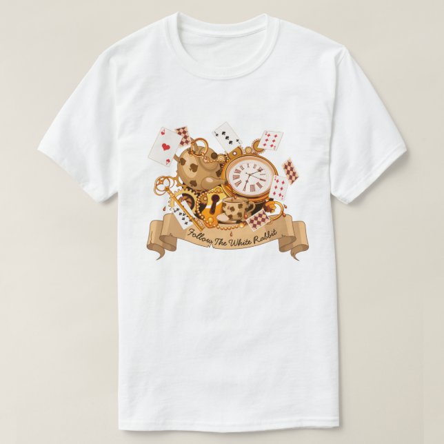 Alice in Wonderland T-Shirt (Design Front)