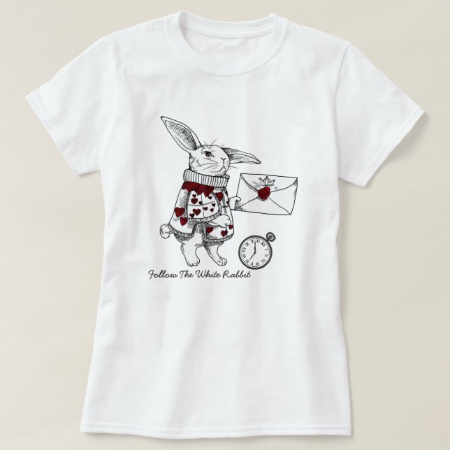 Alice in Wonderland T-Shirt (Design Front)