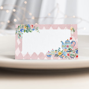 Alice in Wonderland Tea Party Anniversaire Étiquet