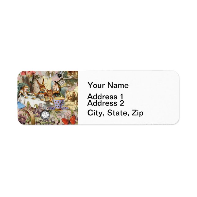 Alice in Wonderland Tea Party Art (Front)