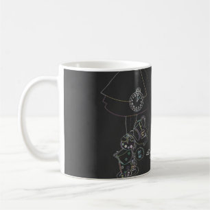 Alice in Wonderland Tea Party Chalkboard Custom Coffee Mug