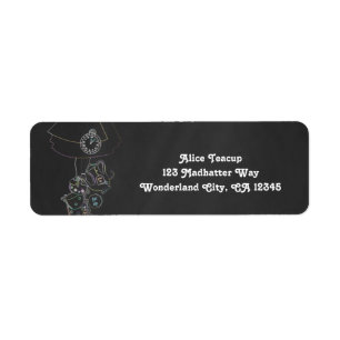Alice in Wonderland Tea Party Chalkboard Whimsical