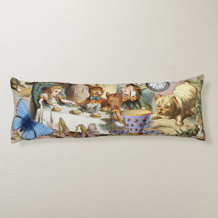 Alice in Wonderland tea party characters Body Pillow