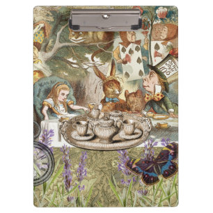 Alice in Wonderland Tea Party Guests Clipboard