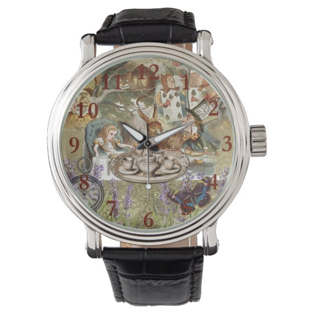 Alice in Wonderland Tea Party Guests Watch (Front)