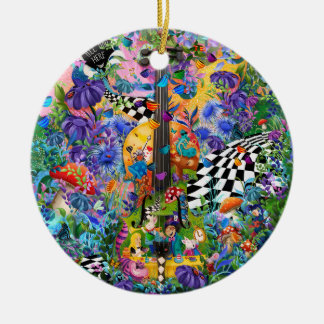 Alice in Wonderland Tea Party Ornament by Juleez