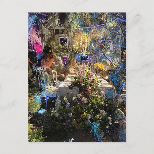 Alice in Wonderland Tea Party Postcard (Front)