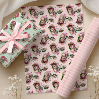 Alice In Wonderland Tea Time Wrapping Paper Sheets