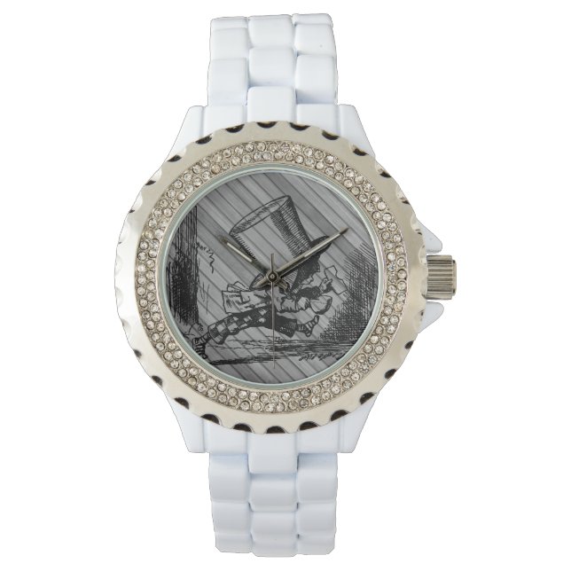 Alice (In Wonderland) The Hatter Enamel Watch (Front)
