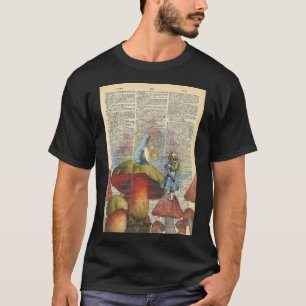 Alice In Wonderland - The Hookah Smoking Caterpill T-Shirt