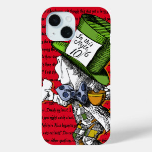 Alice in Wonderland   The Mad Hatter Case-Mate iPh iPhone 15 Case