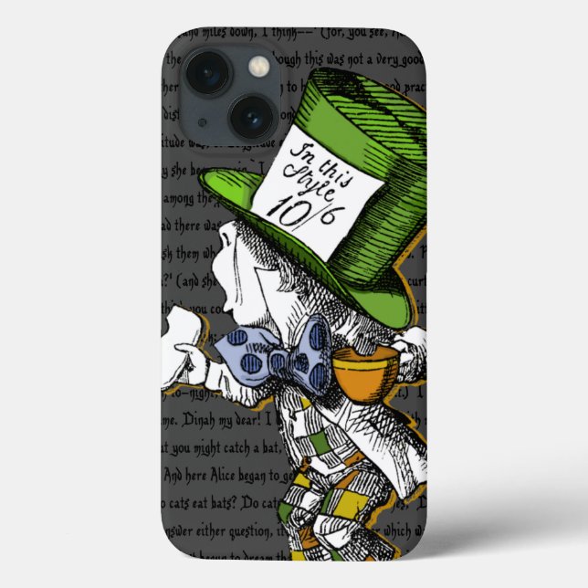 Alice in Wonderland | The Mad Hatter Case-Mate iPh iPhone Case (Back)