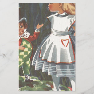 Alice in Wonderland & The Mad Hatter Stationery