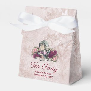 Alice in Wonderland The Mad Hatter Tea Party Favor Box