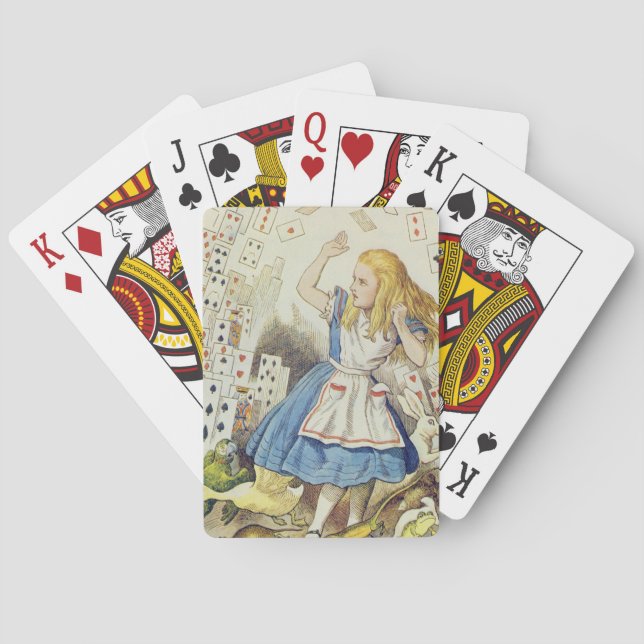 Alice in Wonderland, The Shower of Cards (Back)