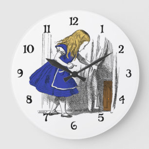 Alice in Wonderland - The Small Door Large Clock