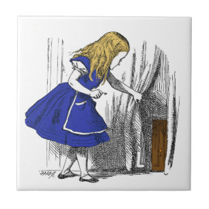 Alice in Wonderland - The Small Door Tile