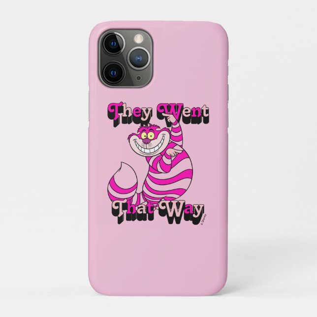 Alice In Wonderland | They Went That Way Case-Mate iPhone Case (Back)