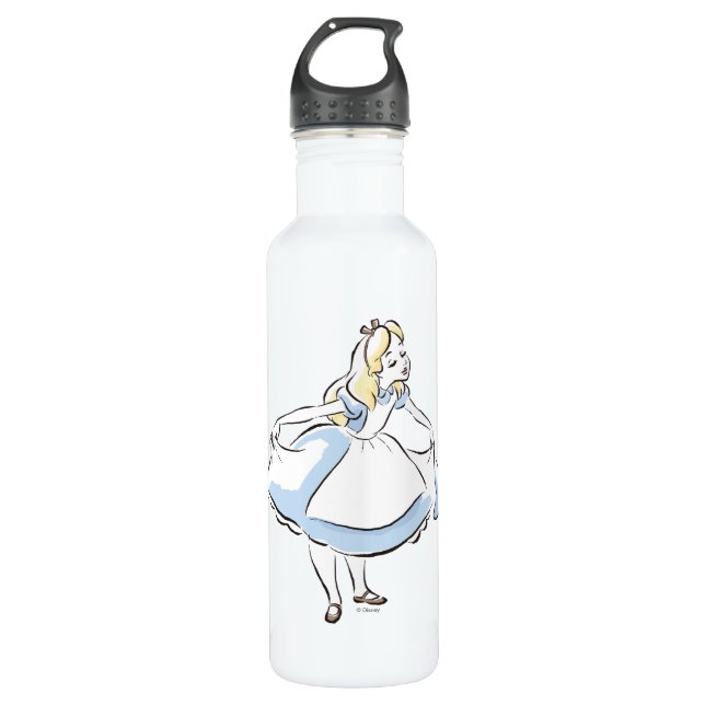 Alice in Wonderland | This Way to Wonderland 710 Ml Water Bottle (Front)