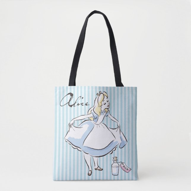 Alice in Wonderland | This Way to Wonderland Tote Bag (Front)