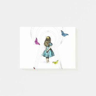 Alice In Wonderland Through The Keyhole Post-it Notes