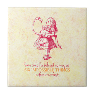 Alice in Wonderland Tile