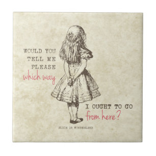 Alice in Wonderland Tile
