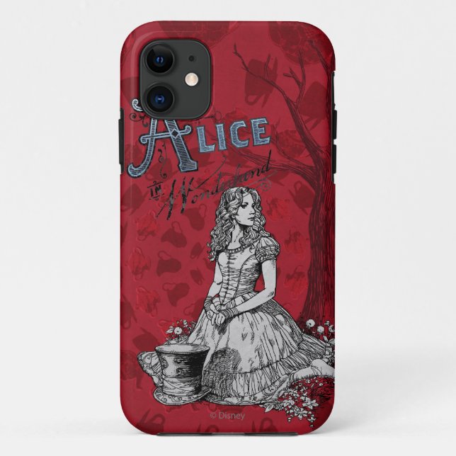 Alice in Wonderland - Tim Burton Case-Mate iPhone Case (Back)