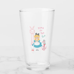 Alice In Wonderland   Time For Tea Glass