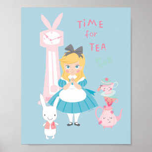 Alice In Wonderland   Time For Tea Poster