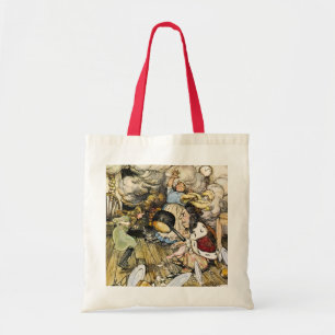 Alice In Wonderland Tote Bag
