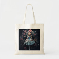 Alice in Wonderland Tote Bag