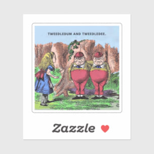 Alice in Wonderland, Tweedledum and Tweedledee