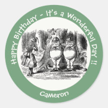 Alice in Wonderland Tweedledum & Tweedledee Party