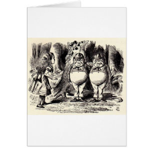 Alice in Wonderland: Twiddle Dee and Twiddle Dum