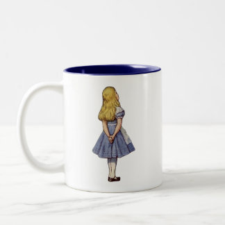 Alice in Wonderland Two-Tone Coffee Mug